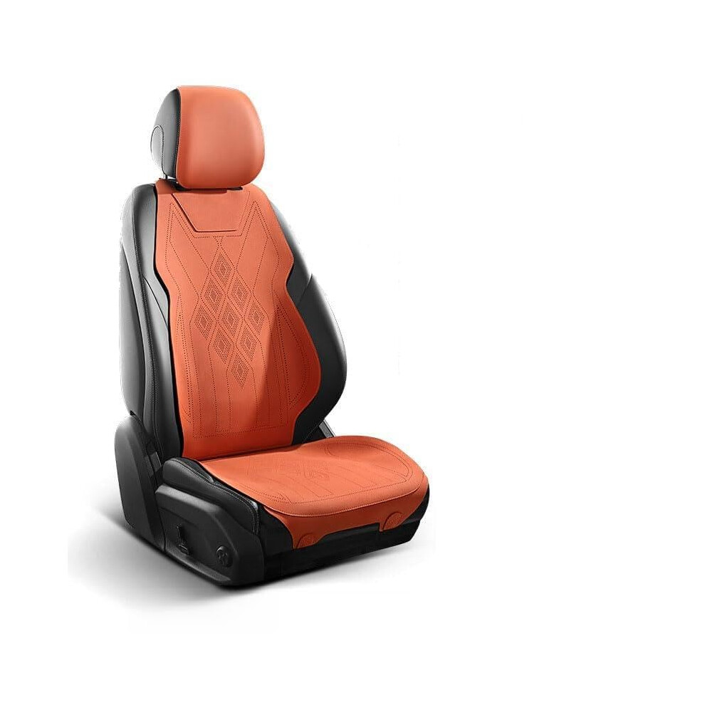 Classic Car Seat Cover Front And Rear Set For Ford Fiesta 20092017 Car Seat Protector Orange 9001264112622