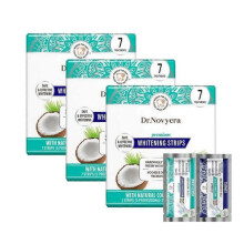 (3x)1-3Boxes Teeth Whitening Strips - 7-Day Treatment with Non-Slip, Dry Strip Technology