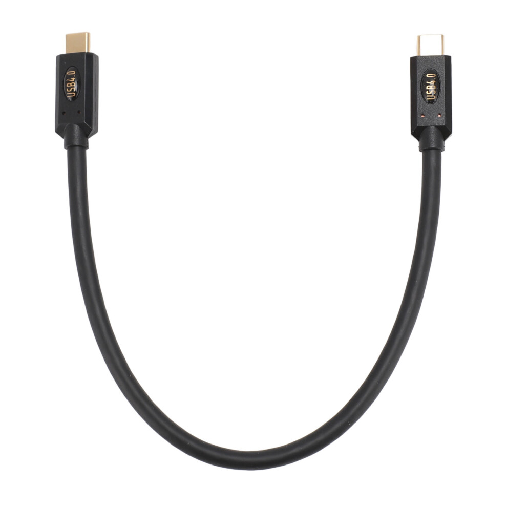 Usb C To Usb C Cable, 90 Degree Usb C Connector Design, Thunderbolt Type C Cable, Pd Fast Charging 240W Support 40Gbps Data Transfer 8K Uhd Video Outp 9416038825736
