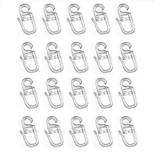 (transparent)Plastic Durable Curtains Fixing Special Curtains Accessories Wall Ring Curtain Hooks Sliding HookZZ46