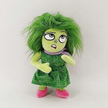 (23cm Disgust)Disney Inside Out 2 Joy Cartoon Anime Plush Toy Stuffed Plushie Dolls Christmas Birthday Gifts 25-26