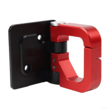 Motorcycle front hook made of highquality aluminum alloy for reliable use (red)