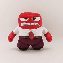 (21cm Anger)Disney Inside Out 2 Joy Cartoon Anime Plush Toy Stuffed Plushie Dolls Christmas Birthday Gifts 25-26