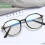 (Black) Blue Light Blocking Glasses Anti Eye Strain Frame Glasses 2