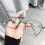 (Grey) Blue Light Blocking Glasses Anti Eye Strain Frame Glasses 1
