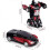 (Red)Remote Control Transform Car Robot Toy 25-26 3