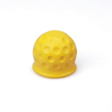 (yellow) 4 Colors Universal 50MM Tow Bar Ball Cover Cap Trailer Ball Cover Tow Bar Cap Hitch Trailer Towball Protect Car Accessories New Arrival