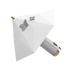 Hartvormige auto-ventilatieverspreider, mini reisdecoratie clip-on diffuser voor etherische oliën, draagbare luchtverfrisser, creatieve decoratie