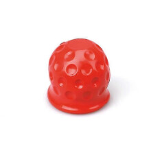 (red) 4 Colors Universal 50MM Tow Bar Ball Cover Cap Trailer Ball Cover Tow Bar Cap Hitch Trailer Towball Protect Car Accessories New Arrival