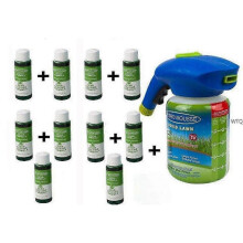 (10pcs X 1Sprayer)Garden Hydro Hydro Mousse Liquid Turf Grass Seed Sprayer With Growth-boosting For Tool 25-26