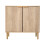 Living And Home Modern Sideboard with Double Doors & Adjustable Interior 3
