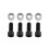 Universal Bucket Seat Runners Sliders Subframe Dual Lock 6