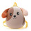 (Orange tiger) Cute 3d Animal Kids Backpack With Adjustable Shoulder Strap Double Zipper Bag 1PC 5