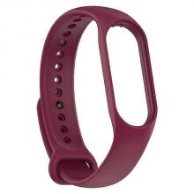 (Wine Red)Bracelet for Xiaomi Mi Band 7 Sport Strap watch Soft Silicone wrist strap For xiaomi mi band