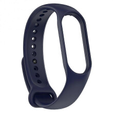 (Midnight Blue)Bracelet for Xiaomi Mi Band 7 Sport Strap watch Soft Silicone wrist strap For xiaomi mi band