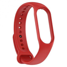 (Red)Bracelet for Xiaomi Mi Band 7 Sport Strap watch Soft Silicone wrist strap For xiaomi mi band