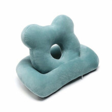 (dark green) Bear Head Nap Pillow Upgraded Office Nap Pillow Cartoon Hollow Nap Nap Pillow