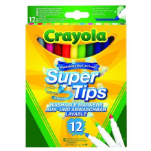 My First Crayola 12 WASHABLE MARKERS T.Stop 7509