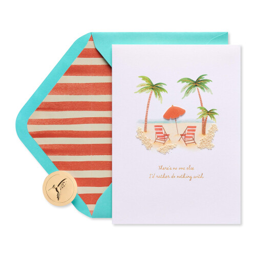 Papyrus Blank Romantic Valentines Day Card (pl)