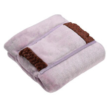(Purple) Usb Heated Blanket Flannel Heated Foot Warmer Office Lunch Break Shavel Electric Blanket