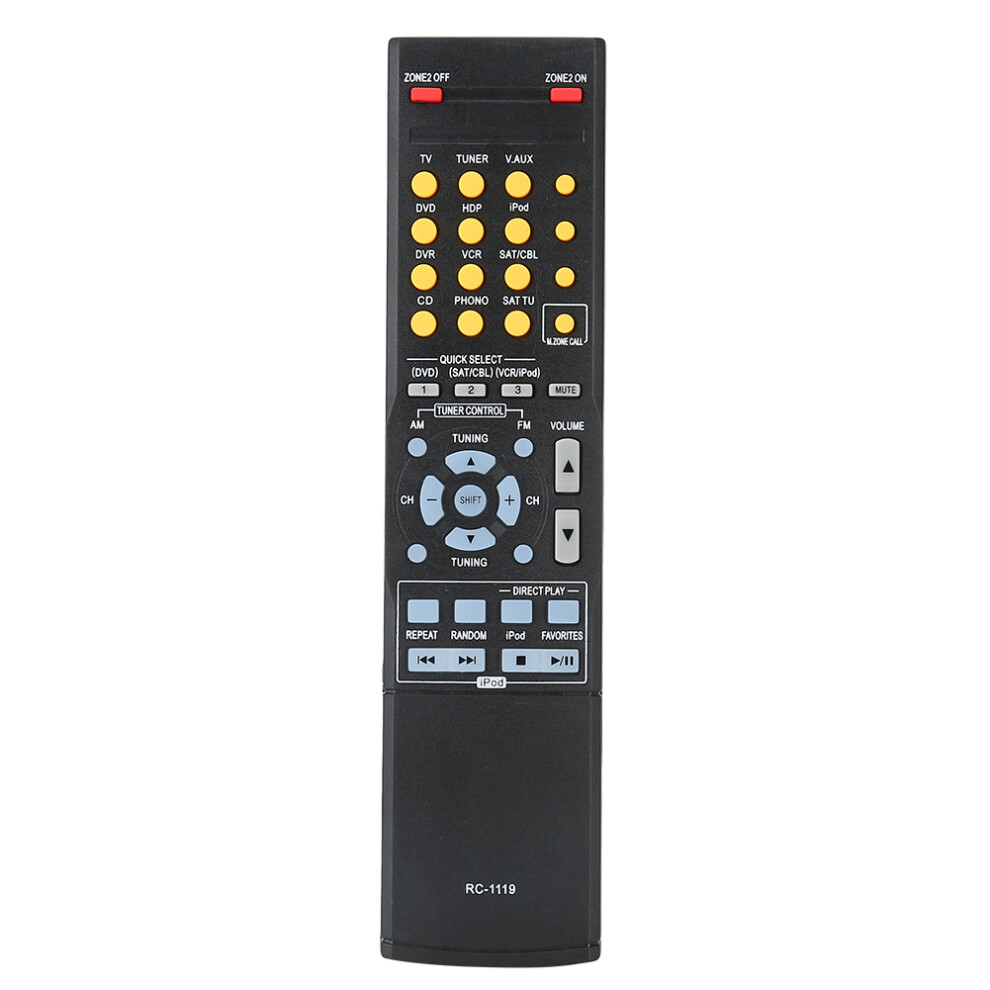 Ergonomic Design Replacement Remote Control, Pre-Programmed Fit For Av Receiver Home Audio, Comfortable To Hold And Agile To Operate, Environmentally 9416038839733
