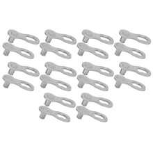 Recupere rapidamente o elo da corrente para ciclistas. Conector de corrente de bicicleta de alta qualidade com montagem sem ferramentas. Elo de aço