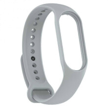 (Grey)Bracelet for Xiaomi Mi Band 7 Sport Strap watch Soft Silicone wrist strap For xiaomi mi band