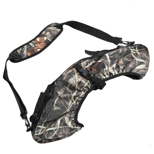 Compound Bow Sling, Multi Purpose Equipment Quick Fit, Silent Hunting, Easy Storage, Durable Construction, Versatile Fit, Adjustable, Camouflage, For 1
