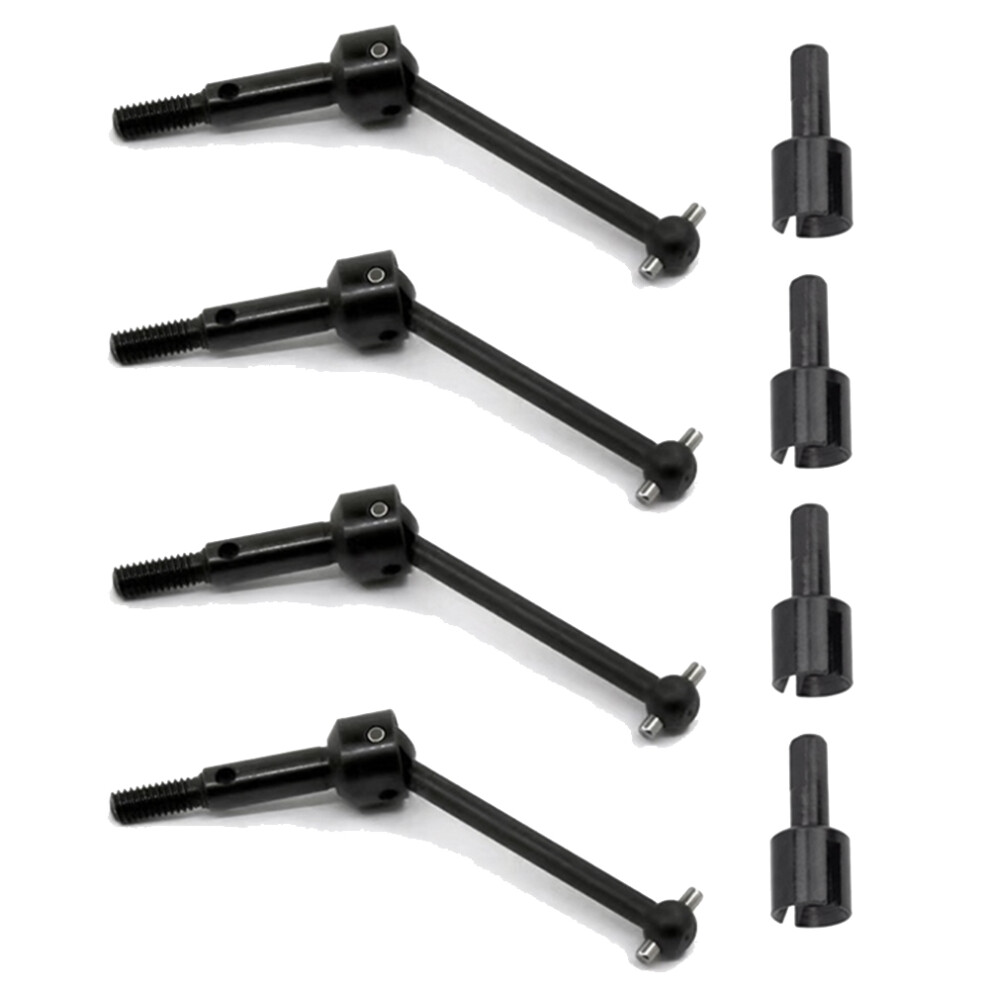 4Pcs Universal Drive Shaft Cvd 39Mm Swing Drive Shafts With Differential Cup For Tamiya Tt01 Tt02 Ta04 Tt-02 Rc Car 6132555127100