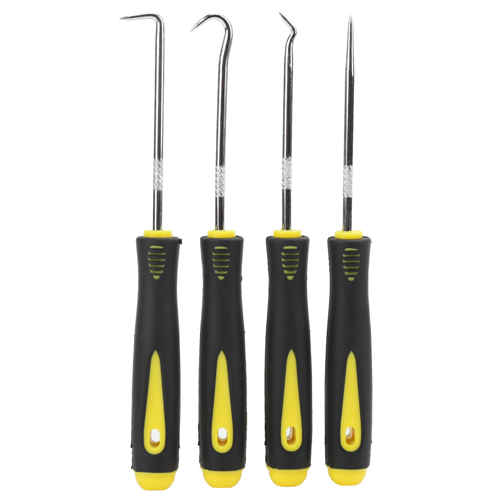 Precision Hook Tool Set, High Quality Shafts Automotive Repair Kit Includes 90 Degree Pick 45 Degree Hook Combination Pick Straight Pick, Anti Corrosi 9139052269866