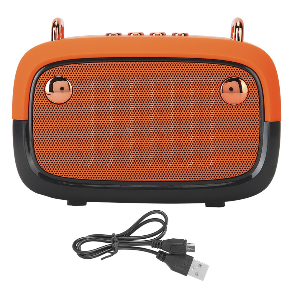 Stereo Speaker Retro Wireless Bluetooth Speaker With Full Compatibility Long Battery Life Plug Card Playback Feature Elegant Decor Addition For Living 9416038843532