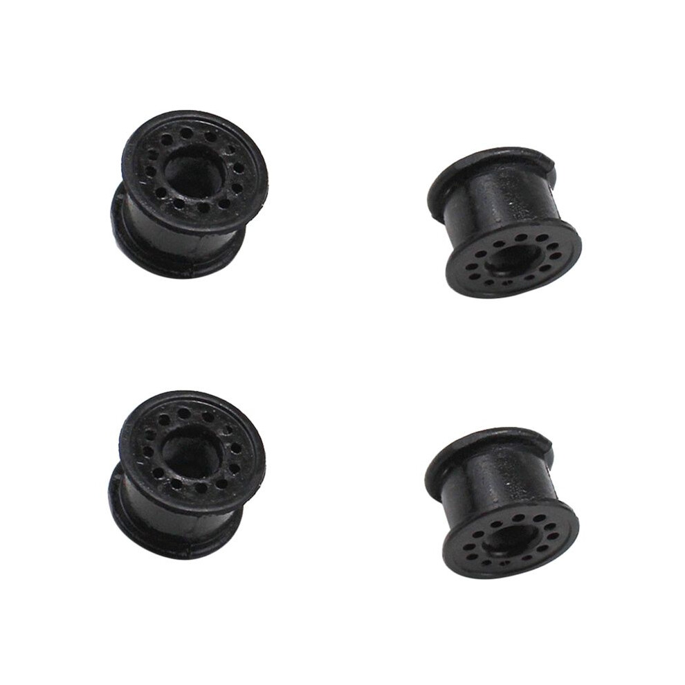 4 Pcs Gearbox Shifter Lever Cable Linkage Bushing Repair Kit Rubber Manual Transmission Replacement Part Black 6133869968878