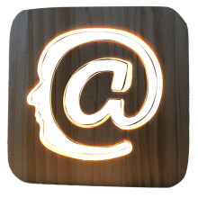 Fita de LED flexível de silicone para luzes neon de anime, alimentada por USB, com brilho ajustável, ambiente rústico ideal para quarto,