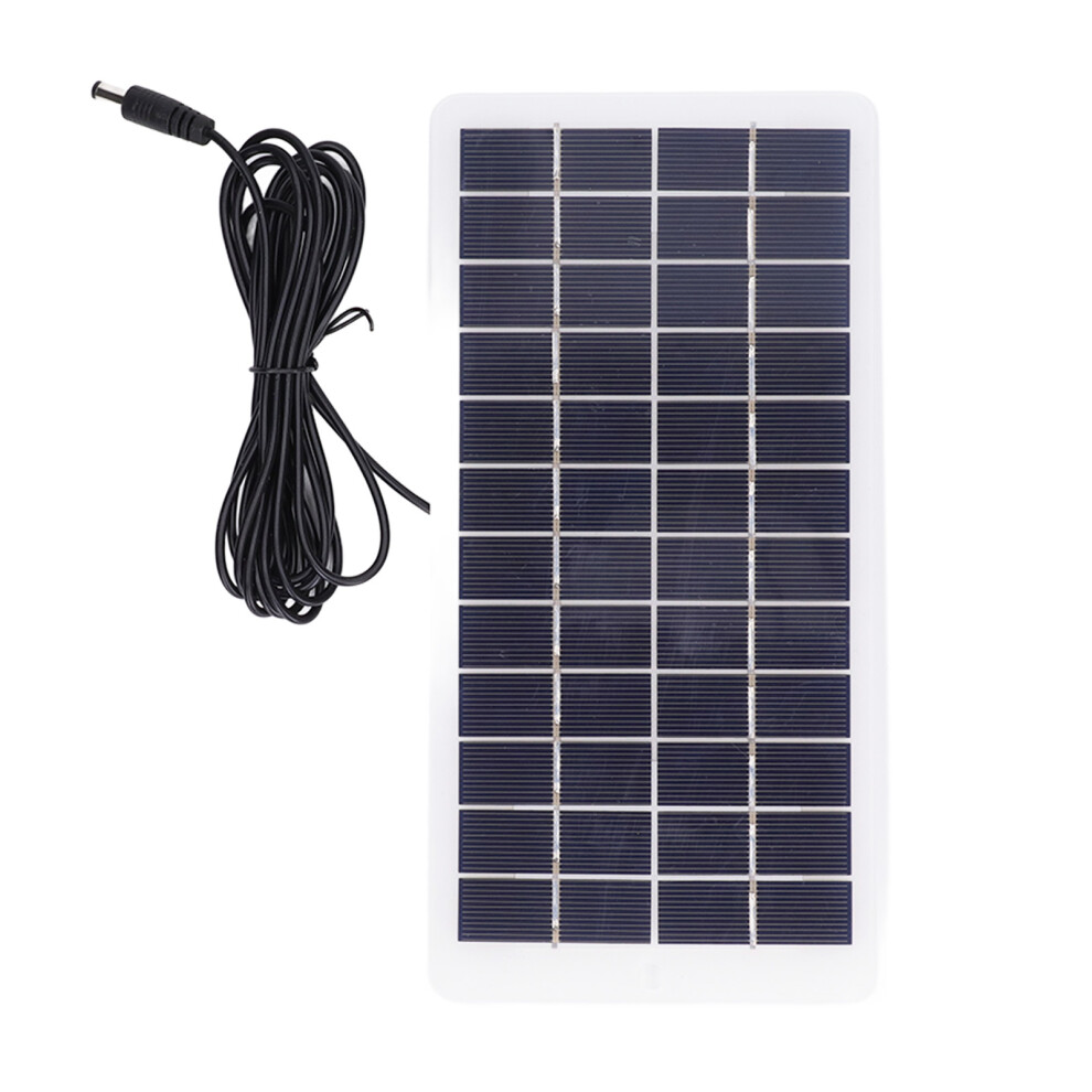 Portable Solar Panel, 5W Usb Solar Power Outdoor Emergency Charger Compact And Portable Design For Various Small Appliances, High Efficiency Solar Cha 9198585082441
