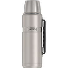 THERMOS Stainless King Vakuumisolierte Getrnkeflasche, 40 Unzen, mattierter Edelstahl