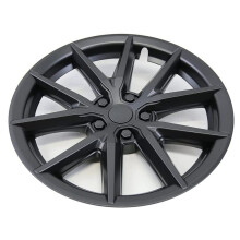 For Tesla Model 3 Wheel Cover Thunder Style Wheel 18 Inch Hub Cap Trim Car Accessories - Matte Black