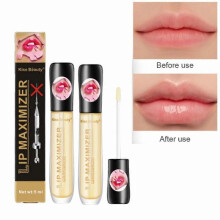 (2pcs)1-3pcs Lip Plumper Extreme Lip Gloss Maximizer Plump Volume Bigger Lips Moisturizing Reduce Lip Fine Lines