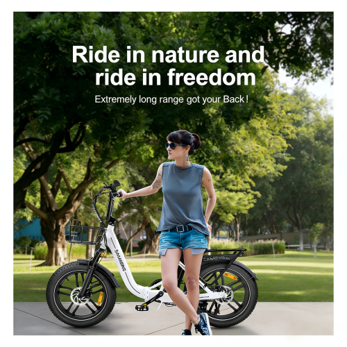 SameBike SAMEBIKE C05Pro Step-Through EBike 500W 13Ah,white 1