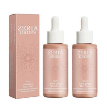 (2pcs)1-3x Zeria Sunless Tanning Skin Drops 60ml Skin Health Boost Natual Gloss
