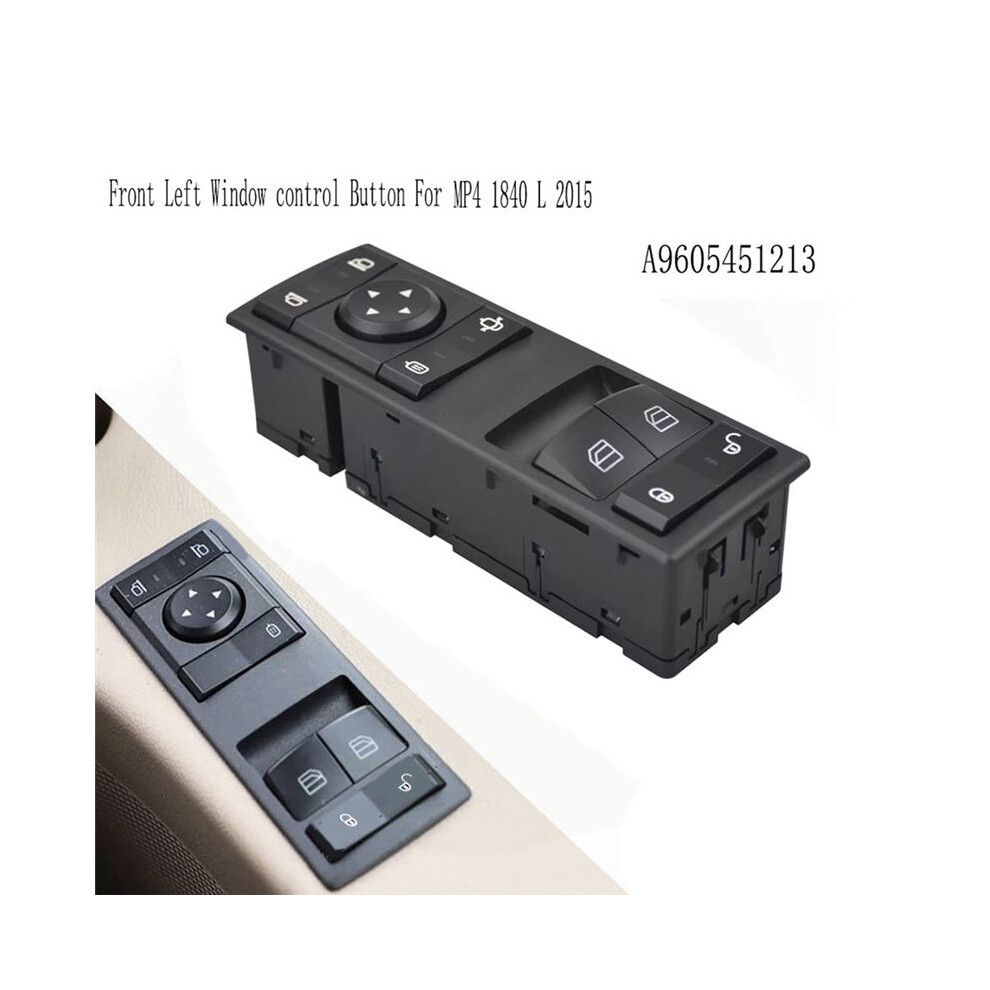 A9605451213 Front Left Window Control Button Window Glass Lift Switch For Mercedes Benz Truck Actros Mp4 1840 L 2015 6132625386727