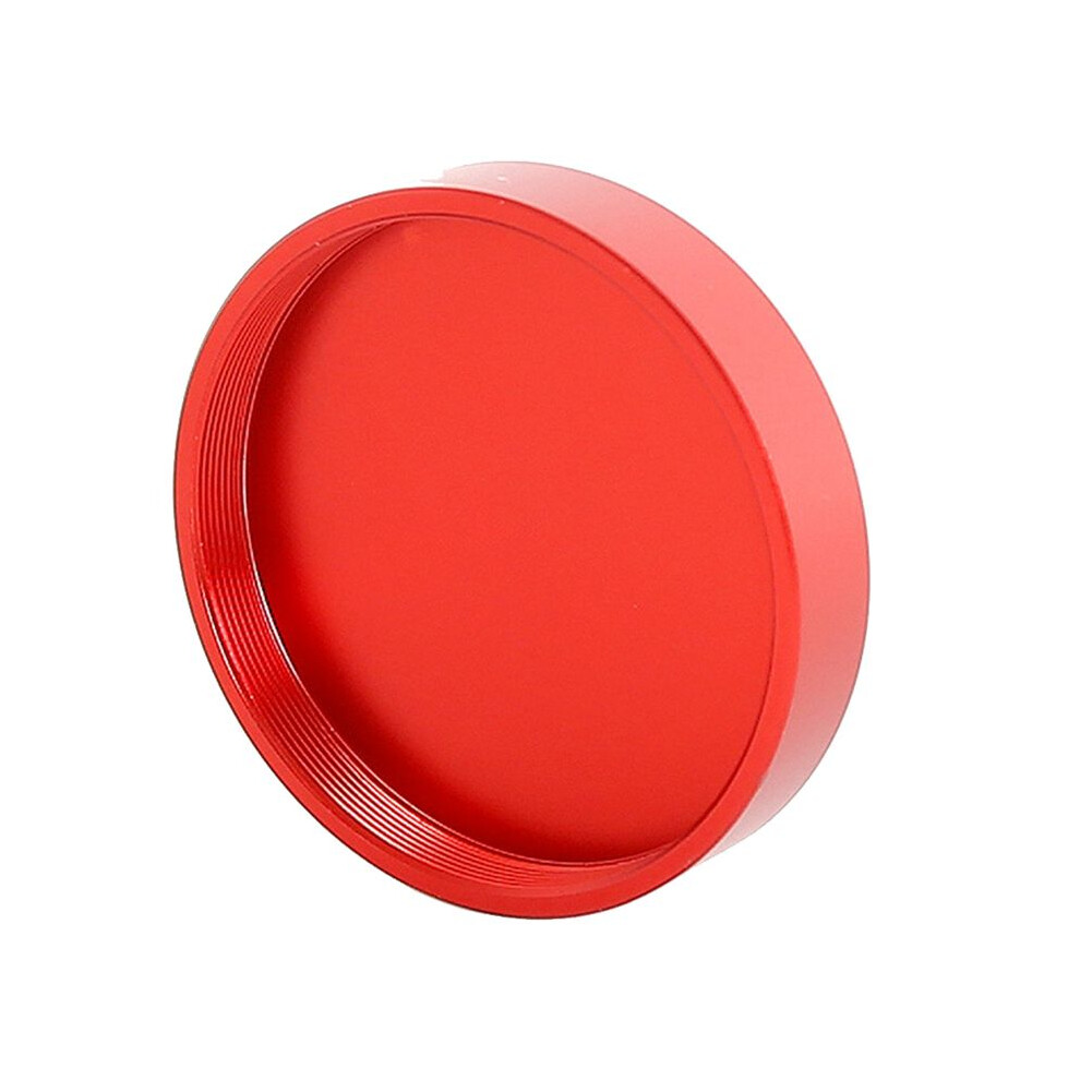 Fully Metal Telescope Lens Dust Cap Protection Cover M48x0.75mm For Astrophotography Red 6134218595561