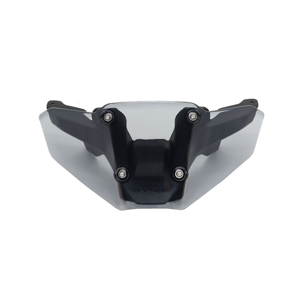 For Yamaha Mt-09 Sp Mt09 2024 Motorcycle Windscreen Wind Deflector Windshield Bracket Kit Accessories Grey 4711650785204