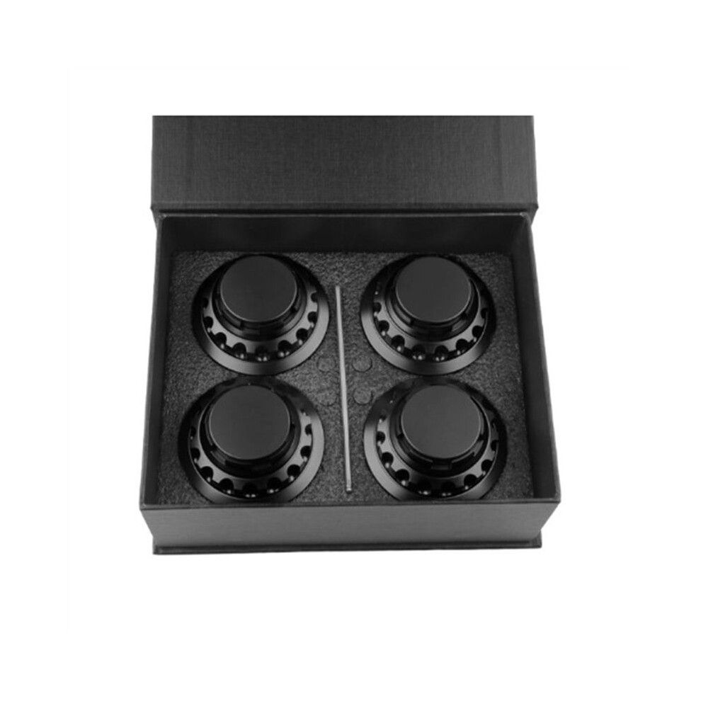 75Mm Wheel Hub Caps Wheel Center Hub Cap A1714000025 A2204000125 B66470200 For Mercedes-Benz A C E Slk Class Black 4713624888591