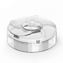 (white) Electric Fly Catcher,Fly Killer Fully Automatic Fly Trap With Removable Tray Compatible Indoor Household Flies Multi-color Optional