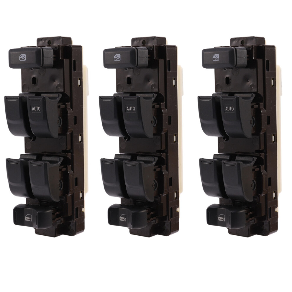 3X New Electric Power Window Switch Fit For Isuzu D-Max 2003-2011 897400382D Black 6131407718237