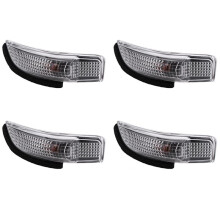 4X 8173052100 Front Right Rearview Side Mirror Turn Signal Indicator Light for Camry Yaris Prius C Avalon