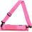 Practical, adjustable mini crossbody bag, specially designed for golf enthusiasts in pink. 3
