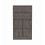 Living And Home Wooden Sideboard Storage Cabinet 5
