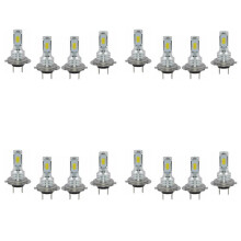16PCS H7 + H7 Combo LED Headlight Kit Bulbs High Low 240W 52000LM 6000K Kit Super White