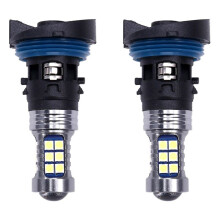 2X Auto-LED-Tagfahrlicht mit Hoher Helligkeit, Weißes Licht, PH24W, Passend für Peugeot 3008 2011, für Citroen C5 2010-2012
